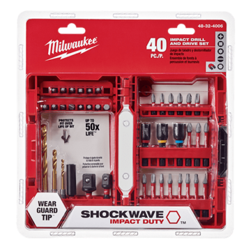 Milwaukee 40 Piece SHOCKWAVE